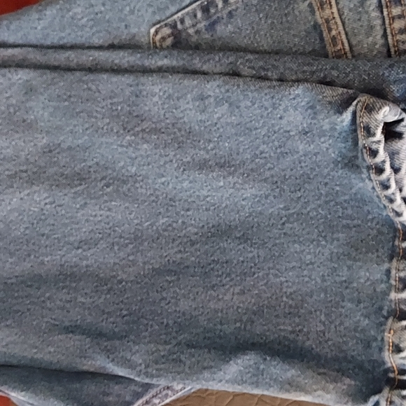 Men's Wrangler Relaxed Jeans 36X32 100%Cotton Blue,GUC,dark spots on jeans - Picture 11 of 14